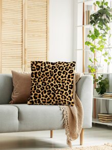 豹紋圖案靠墊套不附帶墊芯 - 彩色 - 查看 5