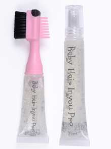 2 piezas Peluca Herramienta - transparente - Ver 1