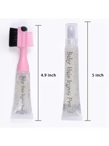 2 piezas Peluca Herramienta - transparente - Ver 3