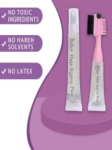 2 piezas Peluca Herramienta - transparente - Ver 4