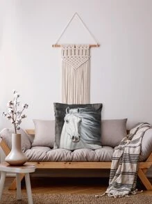 Vỏ đệm in hình ngựa không có chất làm đầy - Nhiều màu - Xem 5