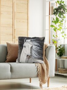 Vỏ đệm in hình ngựa không có chất làm đầy - Nhiều màu - Xem 6