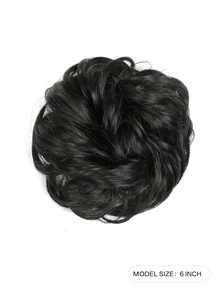 Updo tóc ngắn tổng hợp với móng vuốt - màu đen - Xem 2