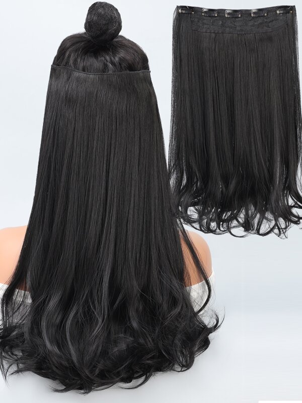 Clip In Medium Body Wave Synthetic Hair Extension