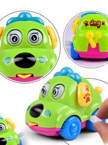 1入組車設計隨機逗貓玩具,貓互動玩具 - 彩色 - 查看 6