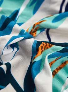 1 Gói Nhiều Màu Sắc Họa Tiết Lá Chống Trơn Trượt Ghế Sofa Mà Không Làm Đầy Mềm Mại Hiện Đại Co Giãn Ghế Sofa Cho Phòng Khách - Nhiều màu - Xem 6