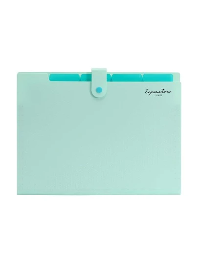 1 adet Mektup Grafik Rastgele Genişleyen Dosya Klasörü, Ofis Için Basit Çok Katmanlı Akordeon Klasörü, Okul Dosya Depolama