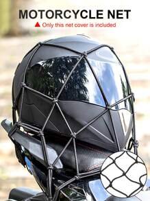 Lưới bảo hiểm xe máy 1 cái - màu đen - Xem 1