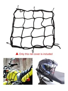 Lưới bảo hiểm xe máy 1 cái - màu đen - Xem 2
