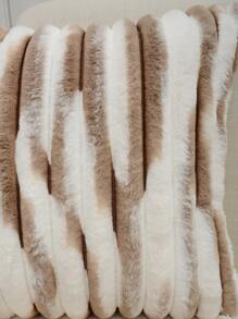 Plush Cushion Cover Without Filler, Warm Throw Pillow Case, Pillow Insert Not Include, For Sofa, Living Room - Multicolor - View 4