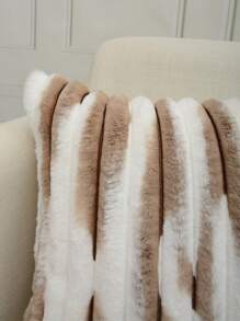 Plush Cushion Cover Without Filler, Warm Throw Pillow Case, Pillow Insert Not Include, For Sofa, Living Room - Multicolor - View 5