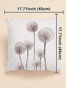 蒲公英圖案靠墊套不附帶墊芯 - 彩色 - 查看 8