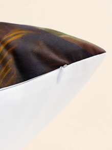 Figure Graphic Cushion Cover Without Filler, Cute Throw Pillow Case For Sofa - Multicolor - View 2