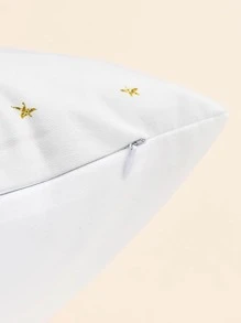 卡通圖案靠墊套不附帶墊芯 - 白色 - 查看 2