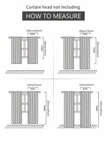 卷軸刺繡單片窗簾 - 彩色 - 查看 2