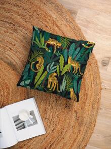 Leopard Print Cushion Cover Without Filler, Modern Throw Pillow Case, For Sofa, Living Room - Multicolor - View 6