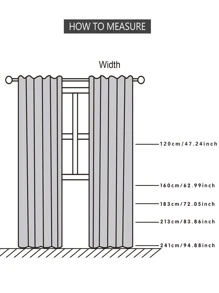 Bird & Floral Print Single Panel Sheer Curtain - Multicolor - View 3