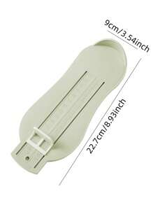 1 pieza- Medidor de pie para medir la longitud del pie en casa - Verde - Ver 2