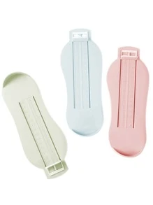 1 pieza- Medidor de pie para medir la longitud del pie en casa - Verde - Ver 5