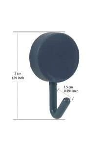 10入組自粘牆面掛鉤強的不附帶鑽孔外套包浴室門廚房巾衣架掛鉤家庭收納配件 - 彩色 - 查看 4