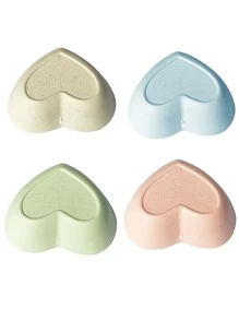 2 Món Hình Trái Tim Nước Sốt Món Ăn Mini Gia Vị Món Ăn Nhựa Gia Vị Món Ăn Sushi Tương Chấm Bát Ăn Nhẹ Phục Vụ Món Ăn - Nhiều màu - Xem 6