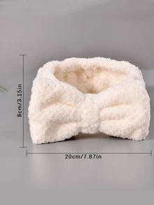 蝴蝶結裝飾沐浴髮箍