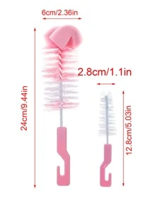 2入組瓶清潔刷 - 彩色 - 查看 2