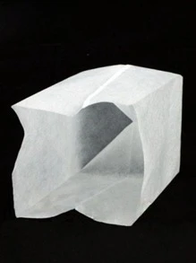 100入組種子苗圃袋，無紡布植物生長袋，種子苗圃袋，家庭花園供應，移植用的苗圃袋，農產品用品 - 白色 - 查看 3