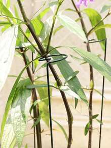 1pc Random Green Color Iron Support Rod For Plants - Green - View 5