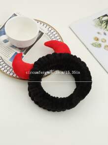 1pc Devil Horn Bath Headband - Nhiều màu - Xem 4