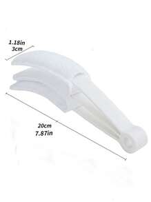 1pc Gap Cleaning Brush - White - View 2