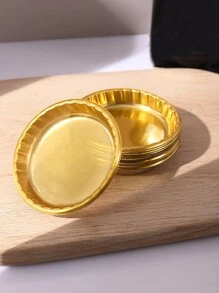 Bộ 10 Khuôn Làm Bánh Gold, Khuôn Làm Bánh Trang Trí Nhà Kiểu Pháp - Vàng - Xem 2