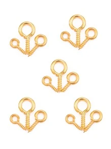 200pcs/set Eye Pin Thread Screws for DIY Jewelry Making