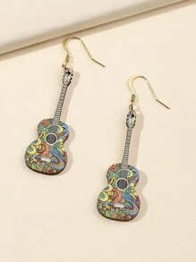 樂器耳墜 - 彩色 - 查看 3