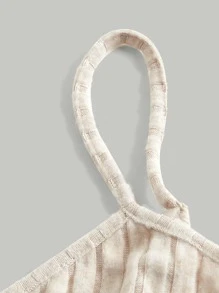 SHEIN MOD Lettuce Trim Cami Top