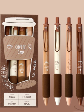 4入組混色圓珠筆