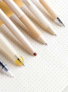 Yueyan Luxury Simple Ballpoint Pen - Pack Of 6 - Yellow - View 3