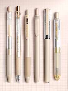 Yueyan Luxury Simple Ballpoint Pen - Pack Of 6 - Yellow - View 4