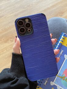 Funda de teléfono con textura, versión internacional, no la versión nacional - Azul - Ver 1