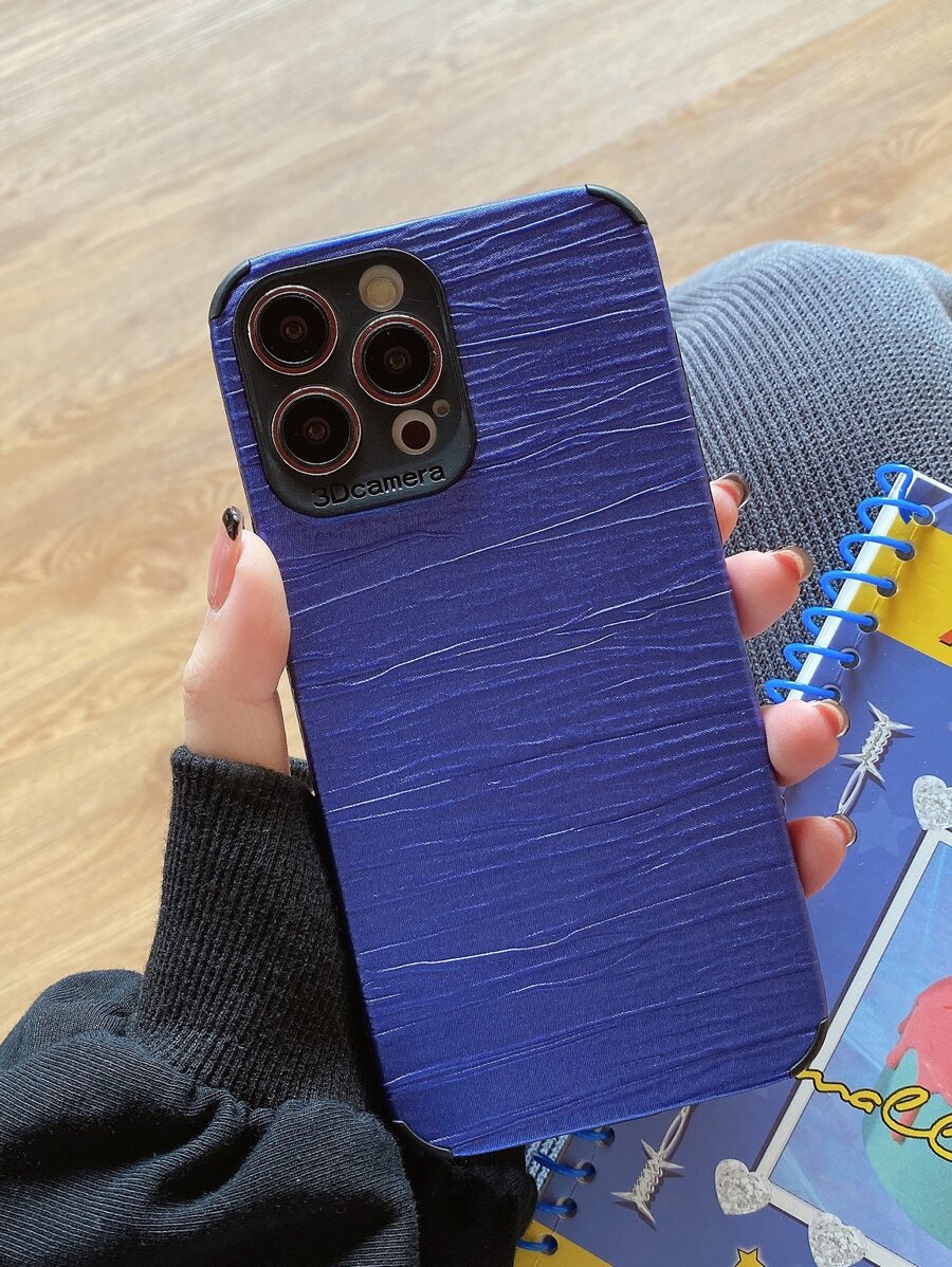 Funda de teléfono con textura, versión internacional, no la versión nacional - Azul - Ver 1