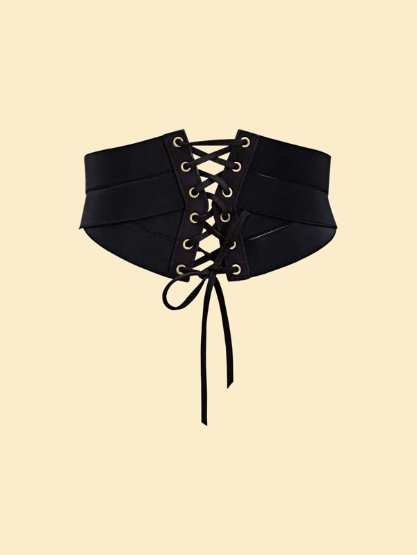 Lace Up Corset Belt SHEIN USA