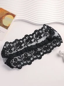 花卉刺绣发带 波西米亚风 情人节 头巾 发箍 吸汗带 校园用品 大学 秋冬发饰 女士度假装扮 优雅围巾 女士头巾 柔软头巾 情人节礼物