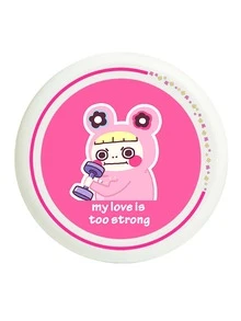 1pc Figure & Slogan Graphic Flying Disk - Multicolor - View 1