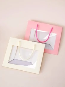 2 piezas bolsa de regalo de papel - Multicolor - Ver 2