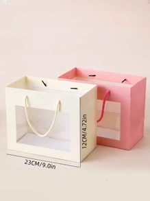2 piezas bolsa de regalo de papel - Multicolor - Ver 4
