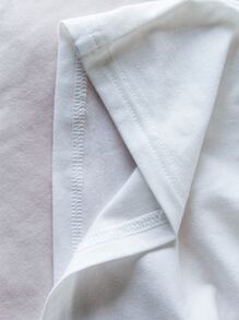 Baby Boy Letter Graphic Hooded Tee & Shorts - White - View 5