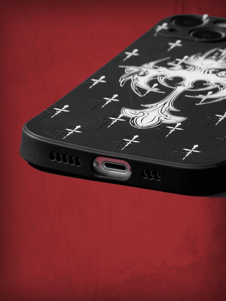 Cross Pattern Phone Case