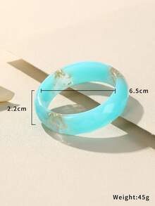 蝴蝶樣式手鐲 - 藍色 - 查看 3