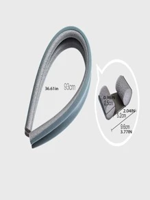 1 Dải niêm phong màu xám, Băng keo tối giản cho gia đình - Xám - Xem 2