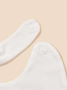 SHEIN 3pcs Baby Boy Random Animal Embroidered Bib